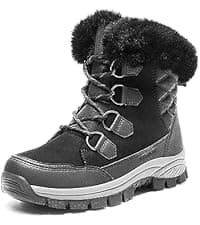 DREAM PAIRS Women's Snow Winter Boots Mid Calf Waterproof Duck Warm Outdoor Winter Boots Shoes