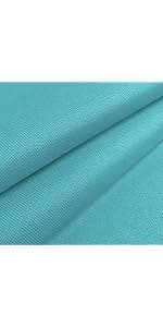 Foreate Waterproof Canvas Fabric by The Yard 600D Upholstery Fabric for Chairs 58" Wide Indoor Outdoor Water Resistant Canvas Polyester Material Sewing DIY Cloth, 1 Yard Pale Turquoise