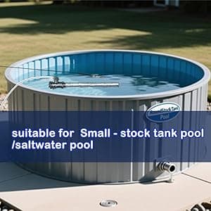 2000W Bathtub Heater | Pool Heater for Above Ground Pools, Portable Extra Baptistry Heaters for Baptismal Water Warmer, Inflatable Hot Tubs Warmer -120V Immersion Water Heaters for Bathtub