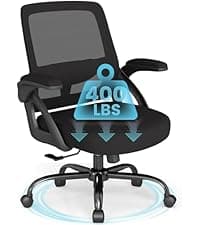 Office Chair Ergonomic Desk Chair,Adjustable Headrest Lumbar Support Computer Chair - Home Office Desk Chairs,300lbs Wide Seat Big and Tall Office Chairs with 3D Armrests, Comfy Desk Chairs (New)