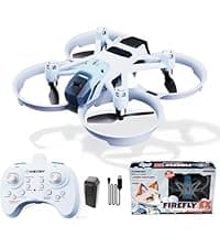 HISINGY MACH 500 Tiny Drones for Kids, Mini Micro Nano Indoor RC Quadcopter for Age 8-12 10-15 12-14,Kids Drone with LED Light,Optical Flow Positioning,3 Speeds,Toys Gifts for Teen Boys Girls