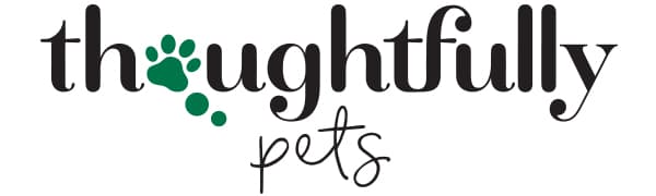 Thoughtfully Pets, Blue Dog Birthday Cookie Gift Set, Hand Decorated Crunchy Dog Treats in Bone Shapes, Great for Birthdays, Set of 8