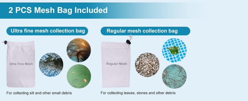 Sepetrel Deluxe Swimming Pool Cleaning Kit with Spa Jet Vacuum Cleaner,Brush, Semi-deep Skimmer Net & Adjustable 57.5-inch Pole,Ideal for Cleaning Above Ground,Inflatable Pools