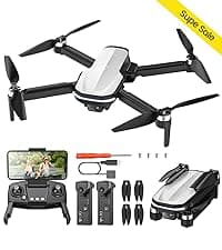Holy Stone HS110D FPV RC Drone With 1080P HD Camera Live Video 120 Wide Angle WiFi Quadcopter With Gravity Sensor, Voice Control, Gesture Control, Altitude Hold, Headless Mode, 3D Flip RTF 2 Batteries