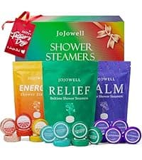 Shower Steamers Aromatherapy - 21Pcs Birthday Gifts for Women, Wife, Mom, Essential Oil, Nasal Relief, Self Care Home Spa Gifts for Woman, Elephant Christmas Gifts for Adults, Women, Teachers, Her