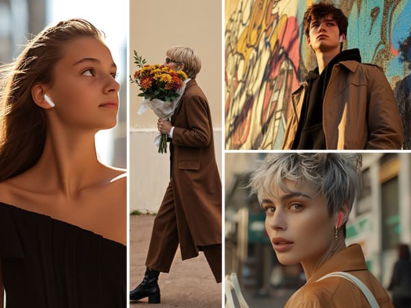 Wireless Earbuds, Bluetooth 5.4 Headphones Bass Stereo, Ear Buds with Noise Cancelling Mic, LED Display in Ear Earphones Clear Calls, IP7 Waterproof Bluetooth Earbuds for Laptop/Phones, Rose Gold