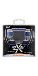 SYLVANIA - 9003 XtraVision - High Performance Halogen Headlight Bulb, High Beam, Low Beam and Fog Replacement Bulb (Contains 2 Bulbs)