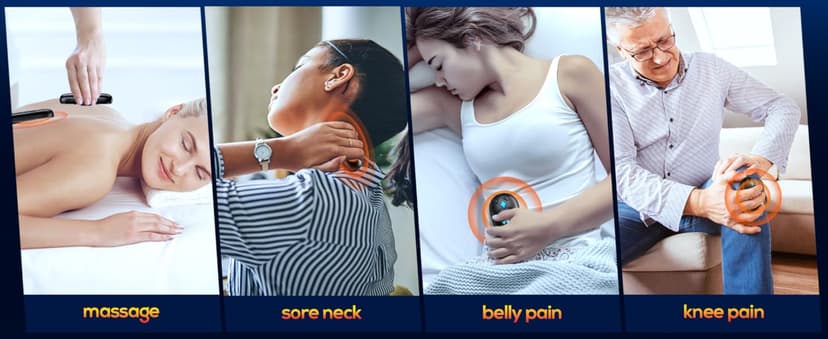 GUKAUT Hand Warmers Rechargeable, 2 Pack 6000mAh Electric Portable Heater, 20 Hrs Long Heating Hot Pockets Hand Warmer, Hunting Gear, Gifts for Women, Men, Raynauds, Camping, Golf, Outdoors