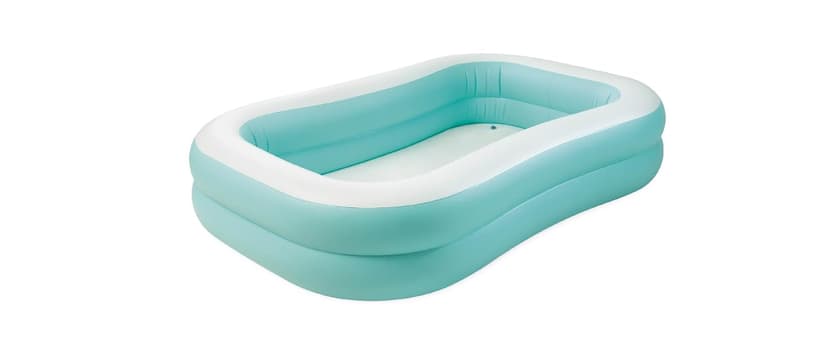 Intex 57181EP Swim Center Inflatable Family Pool: 159 Gallon Capacity – 90" x 60" x 19" – Color May Vary