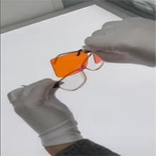 Vyzia Clip On Blue Light Blocking Glasses For Sleep | Fits Over Prescription Glasses, Orange Lenses Help Reduce Computer Eye Strain and Induce Sleep