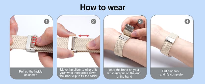 Braided Stretchy Band Compatible with Apple Watch Bands 38mm 40mm 41mm 42mm 44mm 45mm 46mm 49mm Women Men, Soft Nylon Solo Loop Magnetic Sport Strap for iWatch Series 11 10 9 8 7 6 5 4 3 2 1 SE Ultra