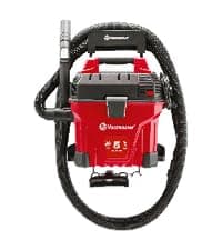 Vacmaster Vac EAV508S 1102 5-Gallon 3.5 Peak HP Premium Stainless Steel Ash Vacuum, Red Edition