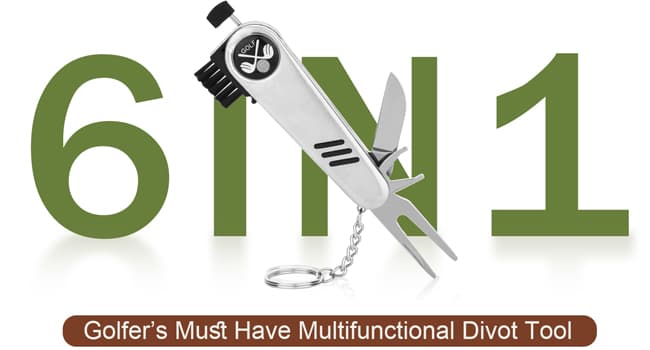 Golf Gifts for Men and Women, Golf Accessories Set with Hi-End Case, Golf Balls, Rangefinder, Golf Tees, Brush, Multifunctional Divot Knife, Scorer, Golf Ball Clamp