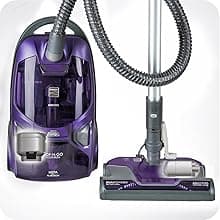 Kenmore 600 Series Pet Friendly Lightweight Bagged Canister Vacuum with Pet PowerMate, Pop-N-Go Brush, 2 Motors, HEPA Filter, Aluminum Telescoping Wand, Retractable Cord and 4 Cleaning Tools, Purple