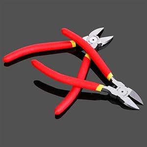 Ultra Sharp | Longer Cutting Edge | Powerful Pliers | Ideal for Cables, Wires, Zip Ties, Electrical & Most Cut Needs MONVICT 2 Pack 6 inch Wire Cutters Precision Flush Side Cutters B0B461286T