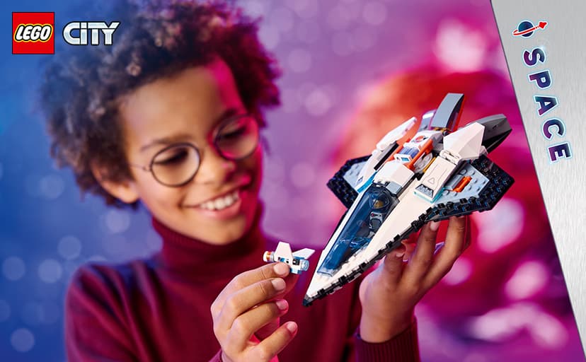 LEGO City Interstellar Spaceship Toy for Kids, Creative Play Space Building Set with Spacecraft Model, Drone, and Astronaut Figure, Building Toy for Boys, Girls and Kids Ages 6 and Up, 60430 B0CGY4H58S