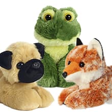 Aurora® Adorable Mini Flopsie™ Ginger Cat™ Stuffed Animal - Mini Companions Ready for Playful Adventures - for Kids All Ages, Toddlers, Adults, and Families - Orange 8 Inches