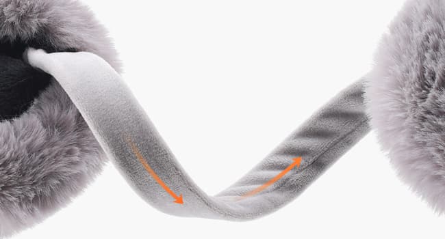 LCXSHYE Winter Ear muffs Faux Fur Warm Earmuffs Cute Foldable Outdoor Ear Warmers For Women Girls