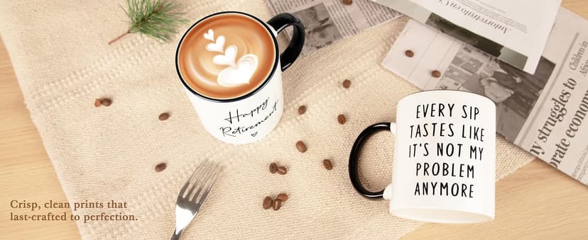 Aurahouse Retirement Gift for Woman Men, Funny Retirement Mug Decorations, Best Retirement Gifts for Women Men 2025, Coworker, Friend, Teacher, Boss, Sisters, Mom, Retired Gifts Not My Problem Anymore