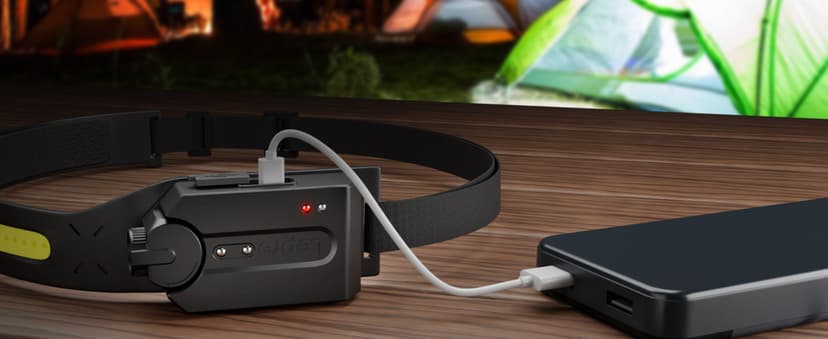 Lepro Headlamp - Super Bright LED Head Lamp Rechargeable with 230°Wide Beam, Adjustable Spotlight, Motion Sensor, 5 Modes, Waterproof Lightweight Headlight Flashlight for Camping Running