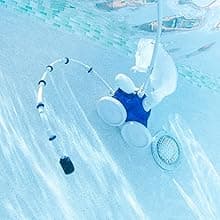 Polaris Vac-Sweep 380 Pressure Inground Pool Cleaner, Triple Jet Powered, 31ft of Hose with a Single Chamber Debris Bag