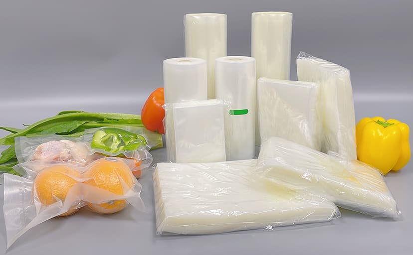 Vacuum Sealer Bags,Heavy Duty Pre-Cut Design Commercial Grade 4x6 Inch Food Sealable Bag for Heat Seal Food Storage, Seal Bag Boilsafe to 280°F Freezable, Resizable,Reuseable (100Pcs)