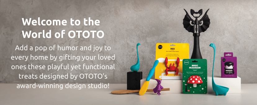 OTOTO New HopTop Frog Spoon Holder for Stove Top - Spoon Rest for Stove Top and Steam Releaser, Cute Kitchen Accessories, Cooking, Cool Gadgets, Fun Kitchen Gifts, White Elephant Gifts