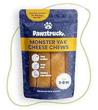 Pawstruck Large 5-6” Filled Dog Bones Variety Pack - Peanut Butter, Cheese & Bacon, Beef Flavors - Made in USA, Long Lasting Stuffed Femur Treat for Aggressive Chewers - Pack of 3, Packaging May Vary