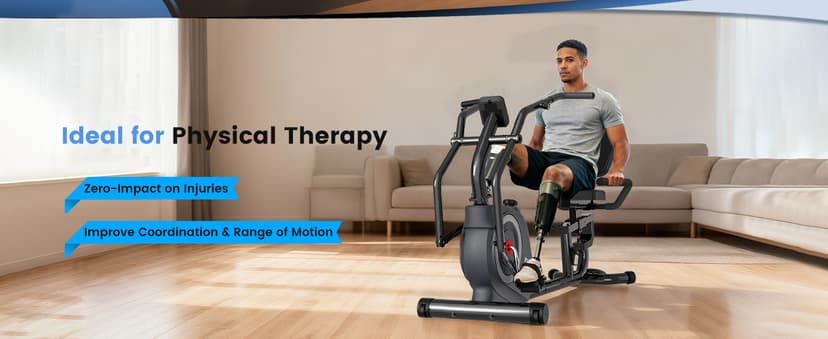 Recumbent Exercise Bike, Recumbent Stationary Bike for Home, Recumbent Bike with 400LB Weight Capacity Whisper-Quiet 16 Levels Magnetic Resistance Heart Rate and Multi-Function LCD Comfortable Seat