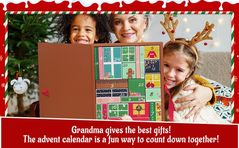 Makeup Advent Calendar 2025, 24 Days Christmas Gift Makeup Sets For Women, UCANBE 2025 Xmas Countdown Calendar Full Makeup Kits Beauty Makeup & Cosmetic For Teens, Girls Gift