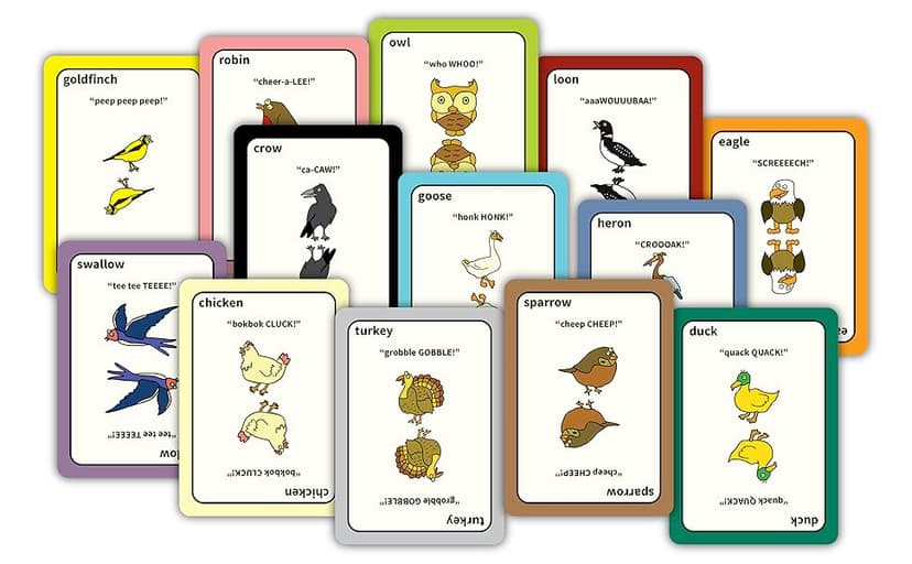 Bird Call - A Lively and Delightfully Absurd 5-Minute Party Game - High Energy Game - Bird Gifts - Bird Watching Gifts - Gifts For Bird Lovers - Funny Stocking Stuffer - 3-8 Players And Ages 7+