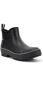 Chooka womens Waterproof Duck Chelsea Lined Rain Boot