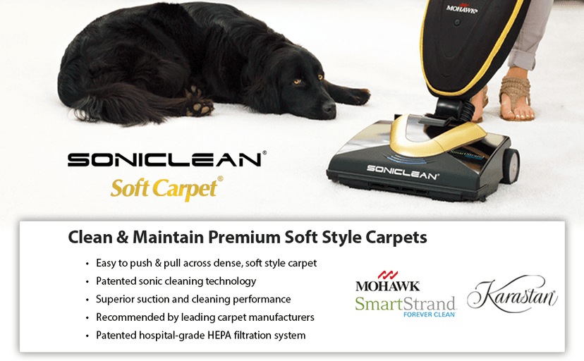 Soniclean Soft Carpet Upright Vacuum Cleaner