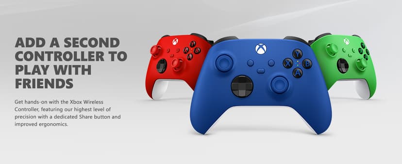 Xbox Series S - All Digital Gaming Console - 512GB SSD - Includes Xbox Wireless Controller - 120FPS - Robot White