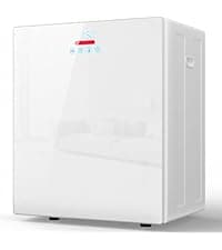 Euhomy 1.5 Cu.Ft Portable Clothes Dryer, 850W Clothes Dryer with Stainless Steel Drum, 4 Functions, LED Control, Drying Machine for Apartments, Laundry, Dorm, Small Space, White