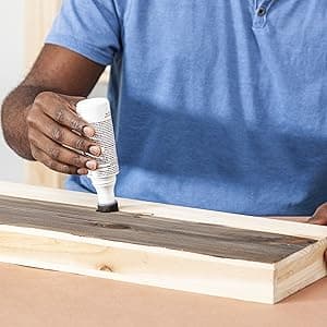 Varathane 368035 Less Mess Wood Stain and Applicator, 4 oz, Golden Oak