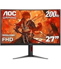 AOC 25G51Z 25-inch Gaming Monitor FHD 1920x1080, 240Hz Refresh Rate, 0.5ms MPRT, IPS Panel, HDR, 3-Sided Frameless, HDMI 2.0 x1, Display Port x1, 3-Year Zero-Bright-Dot