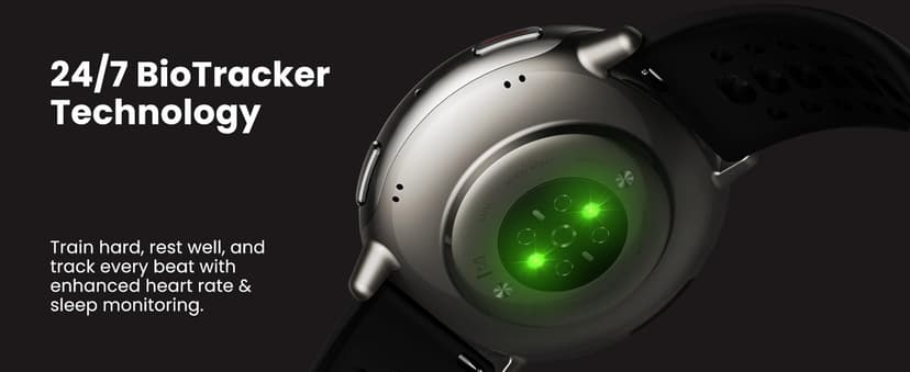 Amazfit Active 2 Sport Smart Watch Fitness Tracker for Android and iPhone, 44mm, 10 Day Battery, Water Resistant, GPS Maps, Sleep Monitor, 160+ Workout Modes, 400 Face Styles, Silicone Strap, Free App