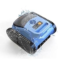 (2025 New) Cordless Robotic Pool Cleaner, Robotic Pool Vacuum for Inground Pools, Floor, Wall, Waterline and Drain Cleaning, 180 min Battery Life for Pool Up to 2150 Sq.ft