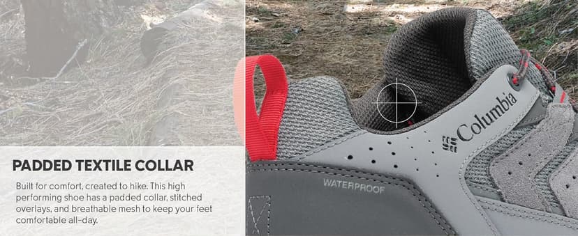 Columbia Men's Strata Trail Low Waterproof Hiking Shoes