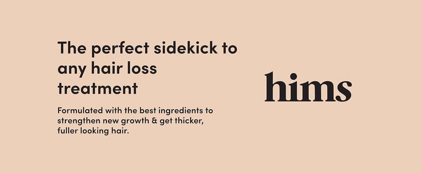 hims Extra Strength Hair Regrowth Treatment for Men with 5% Topical Minoxidil Solution for Hair Loss and Thinning Hair, Unscented, 2 Pack