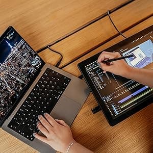Wacom Cintiq 16 Drawing Tablet with Screen, 16 inch Display, Pro Pen 3 (Battery-Free), 100% sRGB Pen Display for Artists, Designers, Animation, Game Dev, Works with Mac, PC