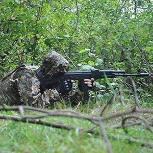 SCYLFEHDP Ghillie Suit, 3D Leafy Ghillie Suit and Camo Suit, Ghillie Suit for Men, Camouflage Suits, Turkey Hunting, Lightweight Gear Hunting Clothes for Outdoor Woodland and Halloween.