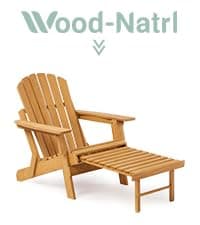 Wooden Folding Adirondack Chair Set of 4, Half Pre-Assembled Wood Lounge Chair for Outdoor Patio Garden Lawn Backyard Deck Pool Beach Firepit