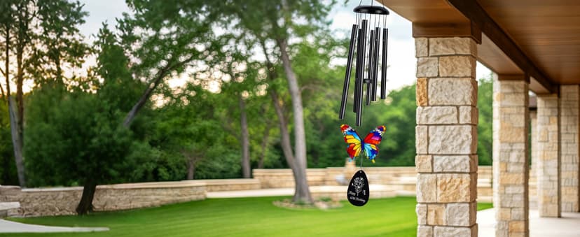 60th Birthday Gifts for Women, 60th Birthday Gifts, 60 Year Old Gift for Woman, Happy 60 Bday Decorations for Women Men, Presents for 60 Year Old Woman Grandma, Mom, Wind Chimes B0G2B9WNXT