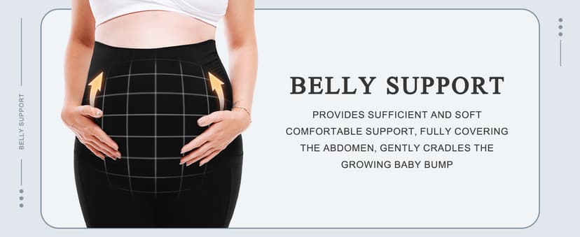 Pregnancy Pants, Buttery Soft, High Waisted, Over The Belly, Highly Stretchy, Fall Fashion Clothes, Yoga, for Casual Wear Leafigure Maternity Flare Leggings with Pockets B0F5HNGVG7