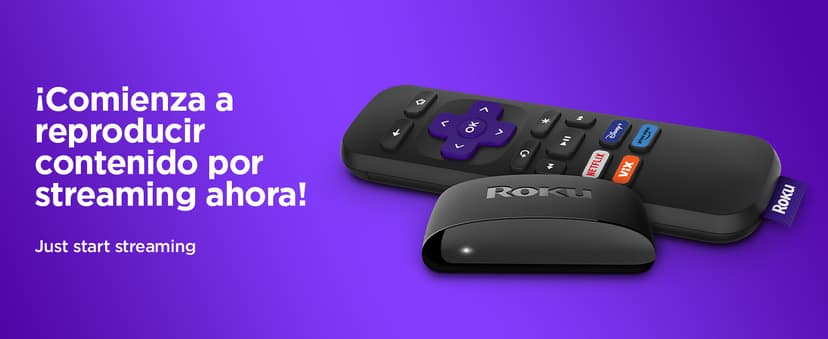 Roku Express Dispositivo de Streaming HD para TV (Spanish Edition) - Con VIX Premium, Control remoto con botones de acceso rápido I Roku Express HD Streaming Device for TV, with VIX Premium Offer