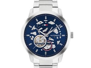 Tommy Hilfiger Men's 2-Hand Quartz Watch – Minimalist Style, Stainless Steel Case, Casual Everyday Wear, Gift for Him