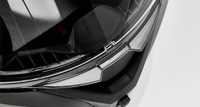 ILM Motorcycle Helmet Full Face with Pinlock Compatible Clear&Tinted Visors and Fins Street Bike Motocross Casco DOT Model Z501(Surprise Yellow, Large)