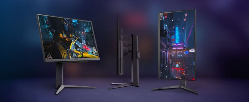LG 27GS75Q-B 27-inch Ultragear QHD (2560x1440) Gaming Monitor, 180Hz (O/C 200Hz), 1ms, IPS, NVIDIA G-SYNC Compatible, AMD FreeSync, HDR10, Tilt/Height/Pivot Stand, HDMI, DisplayPort, Black